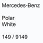 Preview: Mercedes-Benz, Polar White, 149 / 9149.